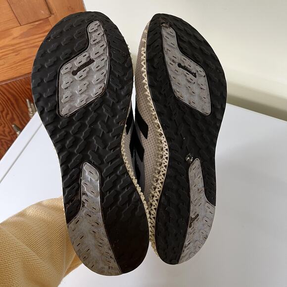 adidas 4DFWD Shoes Mens Size 12 Gray Black Orange 3D Lattice Midsole Running - Picture 9 of 11